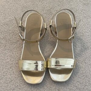 Maryam Nassir Zadeh - Metallic Gold Sandals